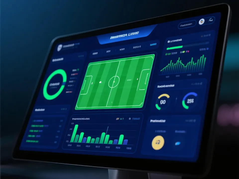 欧冠数据情报可视化示意