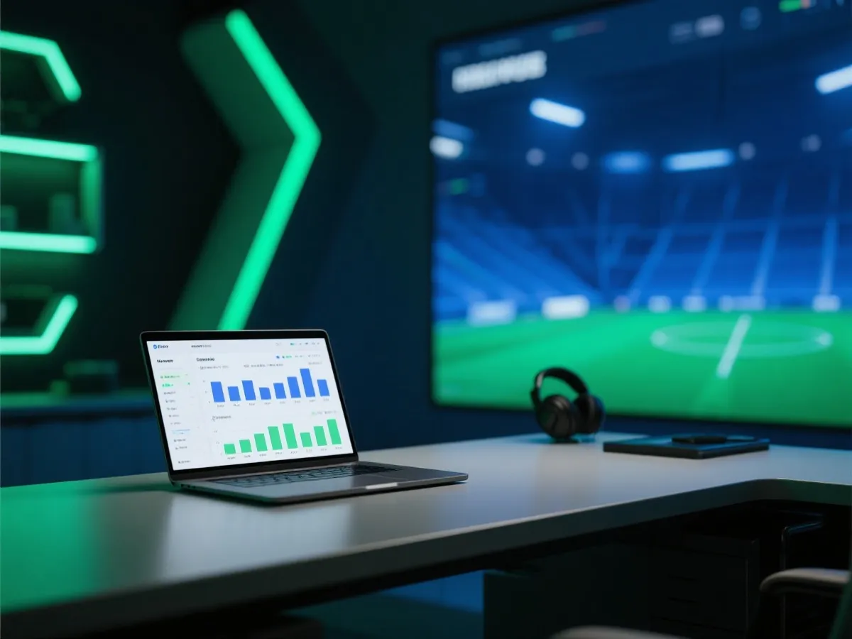 欧冠赛事分析与数据对照的示意图