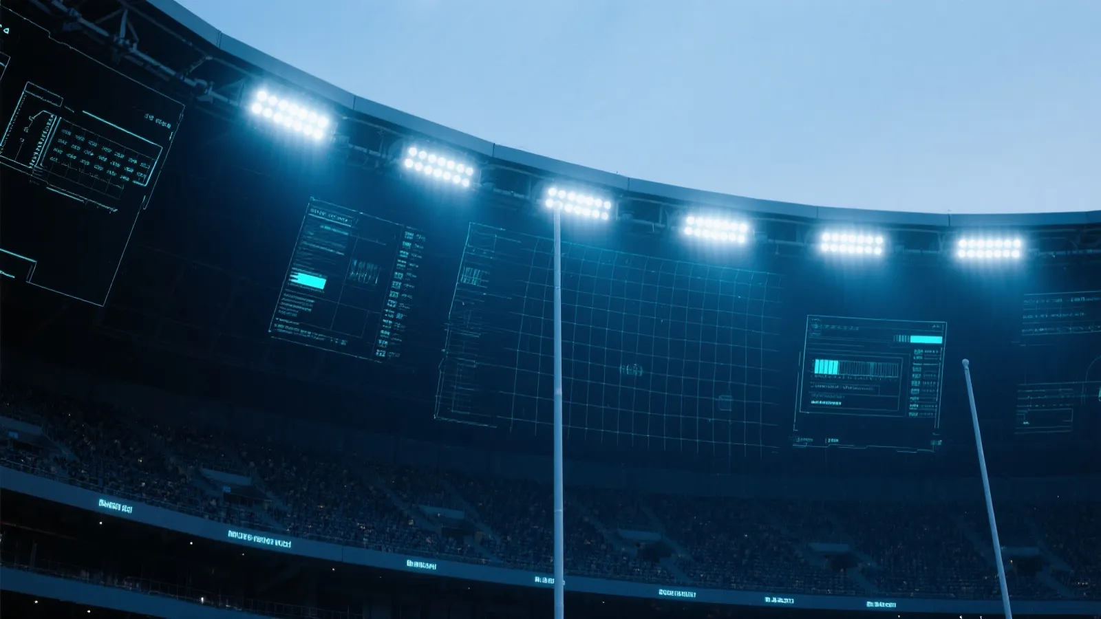 欧冠 (UEFA Champions League) 数据风格背景图